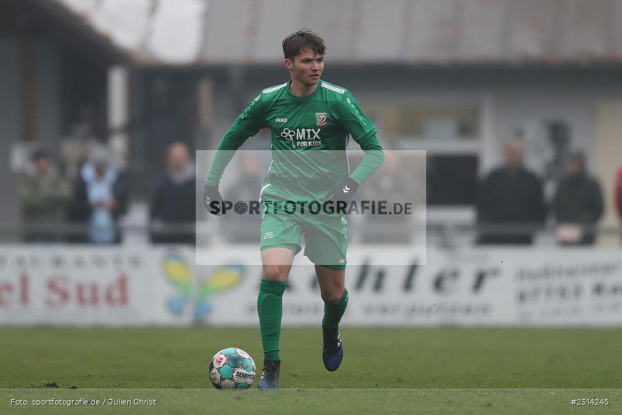 Sebastian Lorz, Sportgelände in der Au, Karlburg, 13.11.2021, sport, action, Fussball, November 2021, Saison 2021/2022, BFV, Bayernliga Nord, TSV Abtswind, TSV Karlburg - Bild-ID: 2314245