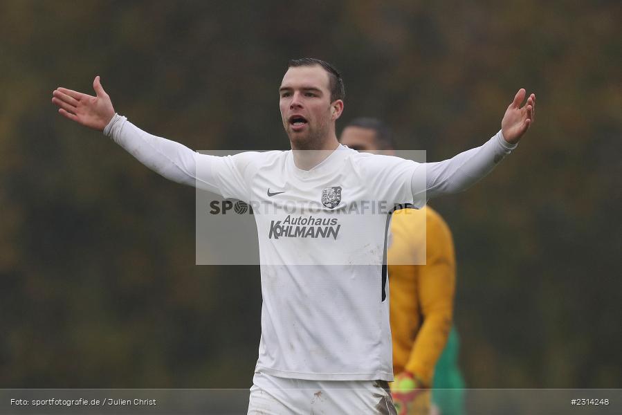 Maurice Kübert, Sportgelände in der Au, Karlburg, 13.11.2021, sport, action, Fussball, November 2021, Saison 2021/2022, BFV, Bayernliga Nord, TSV Abtswind, TSV Karlburg - Bild-ID: 2314248