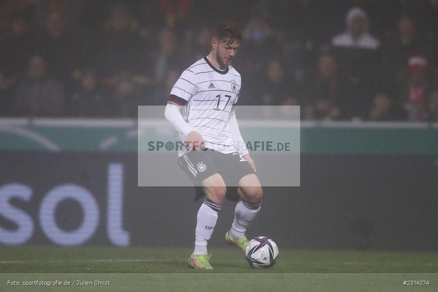 Jan Thielmann, WIRmachenDRUCK Arena, Großaspach, 12.11.2021, DFB, Under 21, UEFA, sport, action, Fussball, November 2021, Saison 2021/2022, POL, GER, EM-Qualifikation, U21, Poland, Germany, Polen, Deutschland - Bild-ID: 2314274 Jan Thielmann, WIRmachenDRUCK Arena, Großaspach, 12.11.2021, DFB, Under 21, UEFA, sport, action, Fussball, November 2021, Saison 2021/2022, POL, GER, EM-Qualifikation, U21, Poland, Germany, Polen, Deutschland - Bild-ID: 2314274