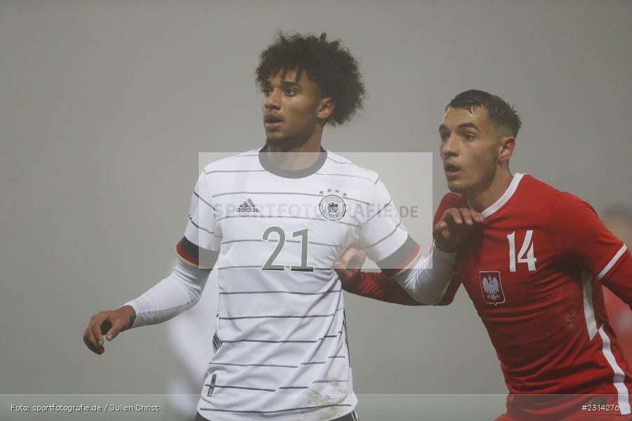 Kevin Schade, WIRmachenDRUCK Arena, Großaspach, 12.11.2021, DFB, Under 21, UEFA, sport, action, Fussball, November 2021, Saison 2021/2022, POL, GER, EM-Qualifikation, U21, Poland, Germany, Polen, Deutschland - Bild-ID: 2314276 Kevin Schade, WIRmachenDRUCK Arena, Großaspach, 12.11.2021, DFB, Under 21, UEFA, sport, action, Fussball, November 2021, Saison 2021/2022, POL, GER, EM-Qualifikation, U21, Poland, Germany, Polen, Deutschland - Bild-ID: 2314276