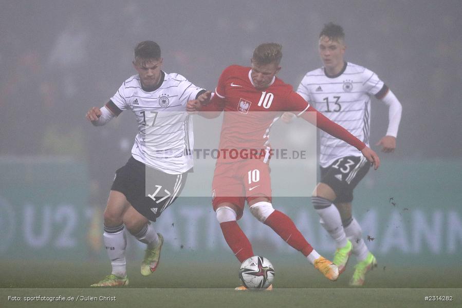 Jan Thielmann, WIRmachenDRUCK Arena, Großaspach, 12.11.2021, DFB, Under 21, UEFA, sport, action, Fussball, November 2021, Saison 2021/2022, POL, GER, EM-Qualifikation, U21, Poland, Germany, Polen, Deutschland - Bild-ID: 2314282 Jan Thielmann, WIRmachenDRUCK Arena, Großaspach, 12.11.2021, DFB, Under 21, UEFA, sport, action, Fussball, November 2021, Saison 2021/2022, POL, GER, EM-Qualifikation, U21, Poland, Germany, Polen, Deutschland - Bild-ID: 2314282