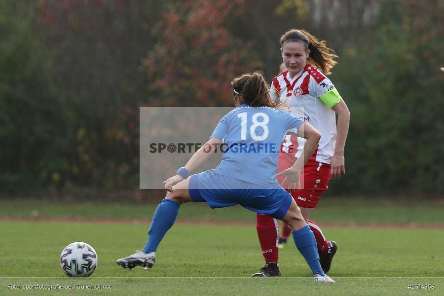 Maria Ansmann, Sportpark Heuchelhof, Würzburg, 14.11.2021, sport, action, Fussball, November 2021, Saison 2021/2022, Staffel 2, Frauen Regionalliga Süd, SV Frauenbiburg, FC Würzburger Kickers - Bild-ID: 2314358
