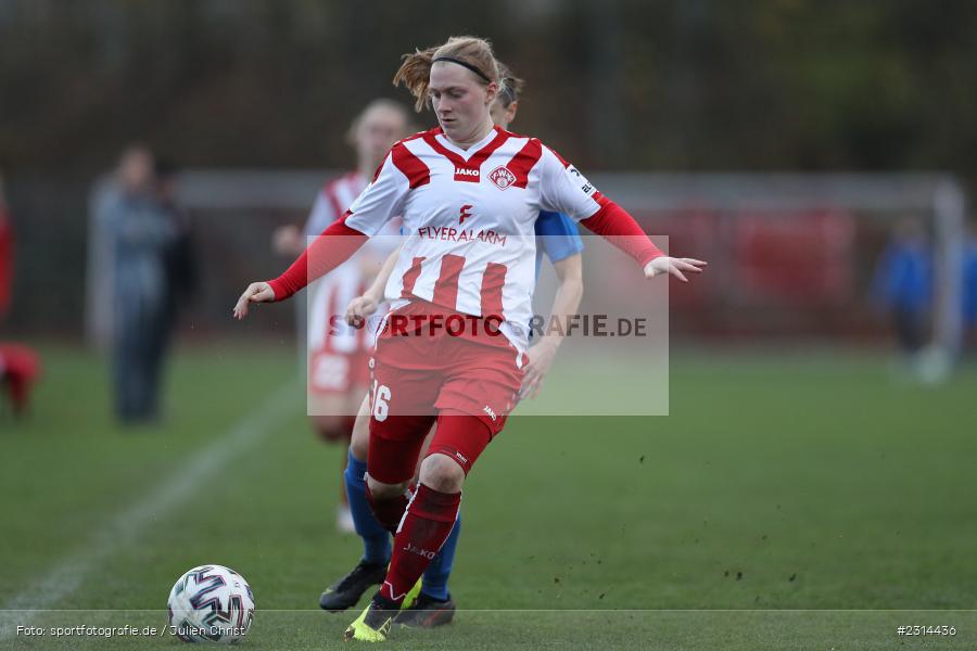 Jule Dickmeis, Sportpark Heuchelhof, Würzburg, 14.11.2021, sport, action, Fussball, November 2021, Saison 2021/2022, Staffel 2, Frauen Regionalliga Süd, SV Frauenbiburg, FC Würzburger Kickers - Bild-ID: 2314436 Jule Dickmeis, Sportpark Heuchelhof, Würzburg, 14.11.2021, sport, action, Fussball, November 2021, Saison 2021/2022, Staffel 2, Frauen Regionalliga Süd, SV Frauenbiburg, FC Würzburger Kickers - Bild-ID: 2314436