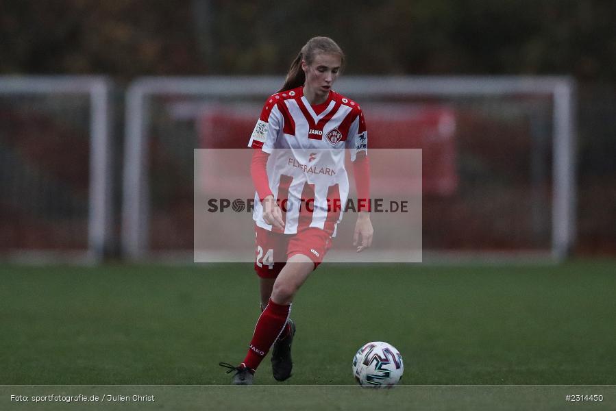 Laura Gerst, Sportpark Heuchelhof, Würzburg, 14.11.2021, sport, action, Fussball, November 2021, Saison 2021/2022, Staffel 2, Frauen Regionalliga Süd, SV Frauenbiburg, FC Würzburger Kickers - Bild-ID: 2314450