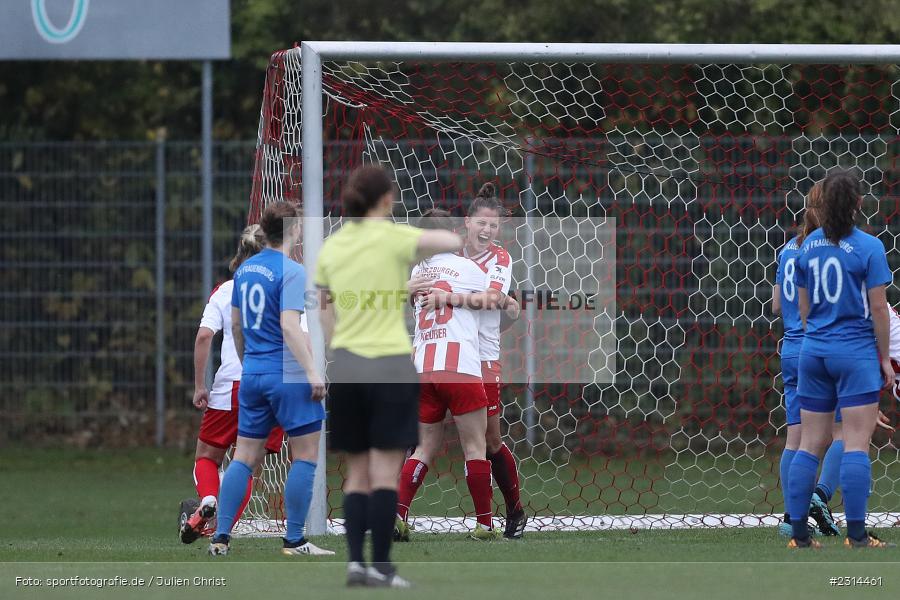 Torjubel, Meike Bohn, Sportpark Heuchelhof, Würzburg, 14.11.2021, sport, action, Fussball, November 2021, Saison 2021/2022, Staffel 2, Frauen Regionalliga Süd, SV Frauenbiburg, FC Würzburger Kickers - Bild-ID: 2314461 Torjubel, Meike Bohn, Sportpark Heuchelhof, Würzburg, 14.11.2021, sport, action, Fussball, November 2021, Saison 2021/2022, Staffel 2, Frauen Regionalliga Süd, SV Frauenbiburg, FC Würzburger Kickers - Bild-ID: 2314461
