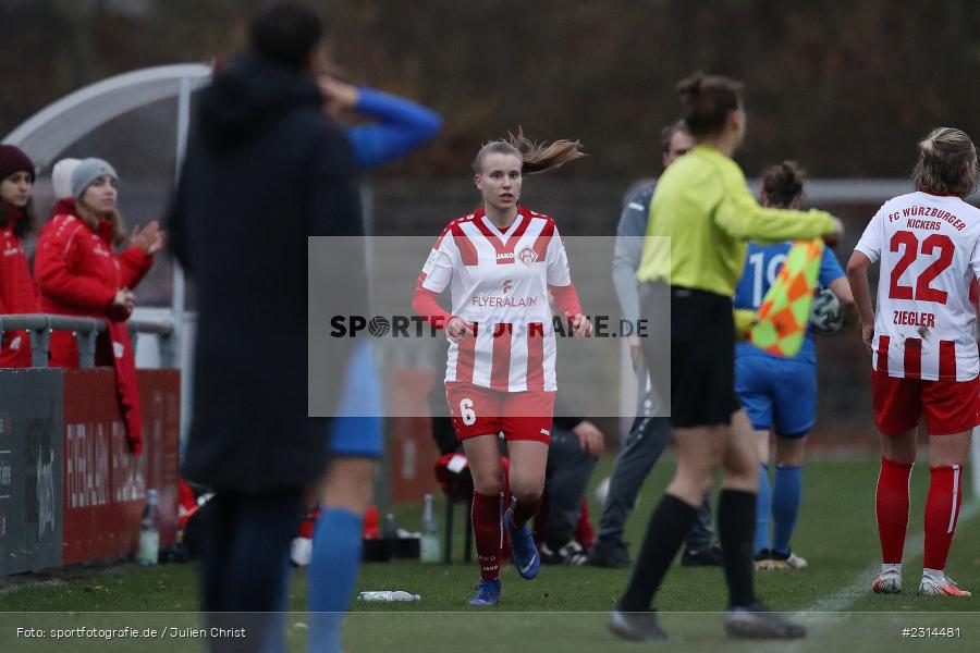 Victoria Maidhof, Sportpark Heuchelhof, Würzburg, 14.11.2021, sport, action, Fussball, November 2021, Saison 2021/2022, Staffel 2, Frauen Regionalliga Süd, SV Frauenbiburg, FC Würzburger Kickers - Bild-ID: 2314481 Victoria Maidhof, Sportpark Heuchelhof, Würzburg, 14.11.2021, sport, action, Fussball, November 2021, Saison 2021/2022, Staffel 2, Frauen Regionalliga Süd, SV Frauenbiburg, FC Würzburger Kickers - Bild-ID: 2314481