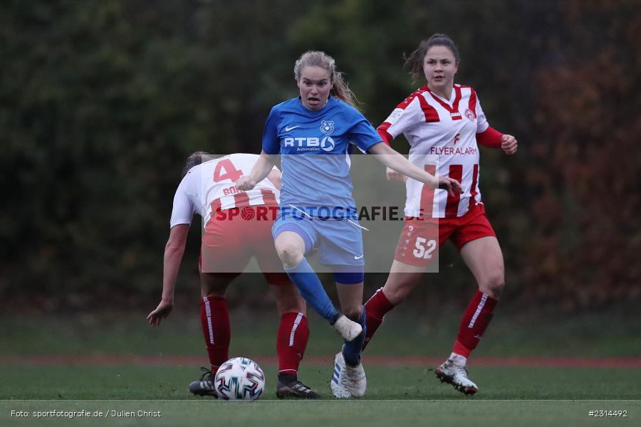 Antonia Hanke, Sportpark Heuchelhof, Würzburg, 14.11.2021, sport, action, Fussball, November 2021, Saison 2021/2022, Staffel 2, Frauen Regionalliga Süd, SV Frauenbiburg, FC Würzburger Kickers - Bild-ID: 2314492