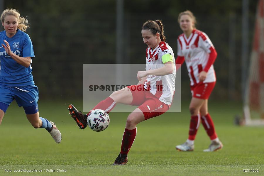 Maria Ansmann, Sportpark Heuchelhof, Würzburg, 14.11.2021, sport, action, Fussball, November 2021, Saison 2021/2022, Staffel 2, Frauen Regionalliga Süd, SV Frauenbiburg, FC Würzburger Kickers - Bild-ID: 2314562 Maria Ansmann, Sportpark Heuchelhof, Würzburg, 14.11.2021, sport, action, Fussball, November 2021, Saison 2021/2022, Staffel 2, Frauen Regionalliga Süd, SV Frauenbiburg, FC Würzburger Kickers - Bild-ID: 2314562
