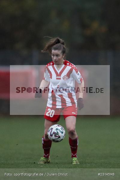 Nicole Kreußer, Sportpark Heuchelhof, Würzburg, 14.11.2021, sport, action, Fussball, November 2021, Saison 2021/2022, Staffel 2, Frauen Regionalliga Süd, SV Frauenbiburg, FC Würzburger Kickers - Bild-ID: 2314598 Nicole Kreußer, Sportpark Heuchelhof, Würzburg, 14.11.2021, sport, action, Fussball, November 2021, Saison 2021/2022, Staffel 2, Frauen Regionalliga Süd, SV Frauenbiburg, FC Würzburger Kickers - Bild-ID: 2314598
