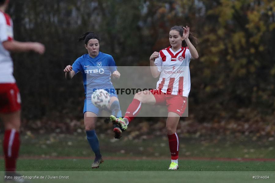 Laura Eisler, Sportpark Heuchelhof, Würzburg, 14.11.2021, sport, action, Fussball, November 2021, Saison 2021/2022, Staffel 2, Frauen Regionalliga Süd, SV Frauenbiburg, FC Würzburger Kickers - Bild-ID: 2314604