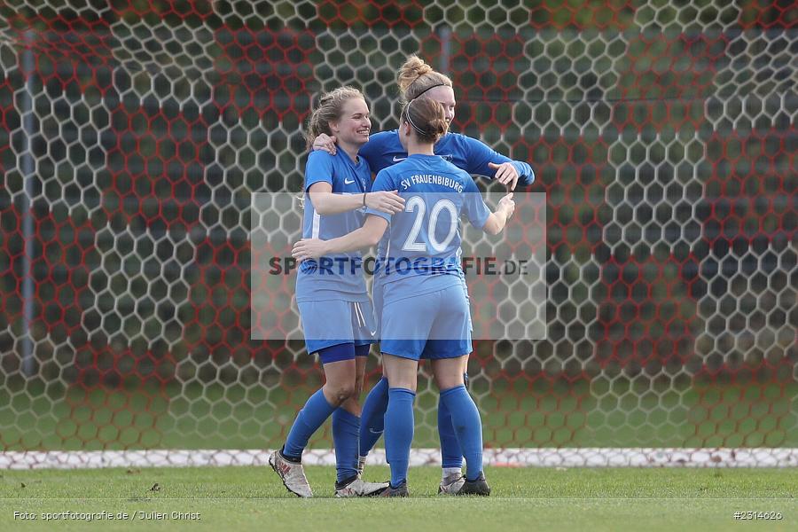 Torjubel, Nina Penzkofer, Sportpark Heuchelhof, Würzburg, 14.11.2021, sport, action, Fussball, November 2021, Saison 2021/2022, Staffel 2, Frauen Regionalliga Süd, SV Frauenbiburg, FC Würzburger Kickers - Bild-ID: 2314626