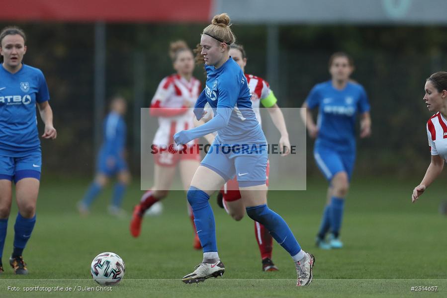 Nina Penzkofer, Sportpark Heuchelhof, Würzburg, 14.11.2021, sport, action, Fussball, November 2021, Saison 2021/2022, Staffel 2, Frauen Regionalliga Süd, SV Frauenbiburg, FC Würzburger Kickers - Bild-ID: 2314657 Nina Penzkofer, Sportpark Heuchelhof, Würzburg, 14.11.2021, sport, action, Fussball, November 2021, Saison 2021/2022, Staffel 2, Frauen Regionalliga Süd, SV Frauenbiburg, FC Würzburger Kickers - Bild-ID: 2314657