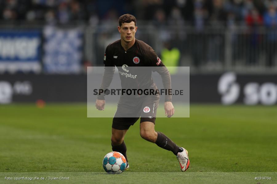 James Lawrence, Merck-Stadion am Böllenfalltor, Darmstadt, 20.11.2021, DFL, sport, action, Fussball, November 2021, Saison 2021/2022, 2. Bundesliga, FCSP, SVD, FC St. Pauli, SV Darmstadt 98 - Bild-ID: 2314736