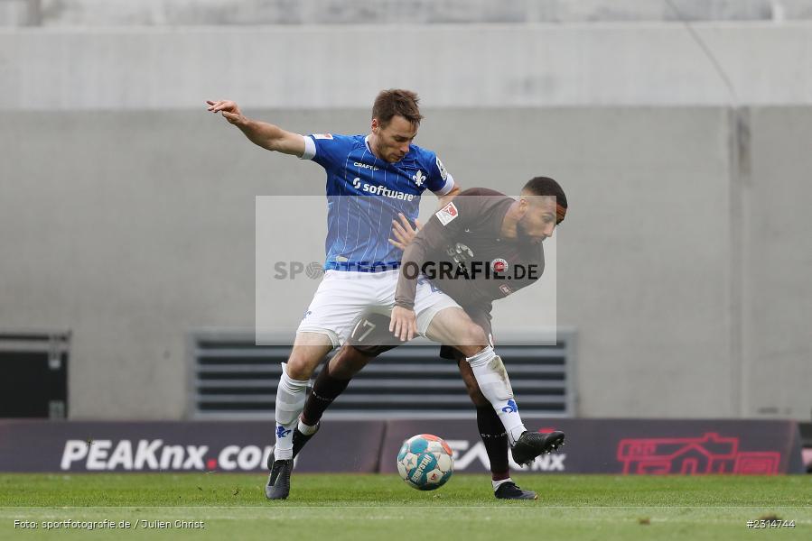 Matthias Bader, Merck-Stadion am Böllenfalltor, Darmstadt, 20.11.2021, DFL, sport, action, Fussball, November 2021, Saison 2021/2022, 2. Bundesliga, FCSP, SVD, FC St. Pauli, SV Darmstadt 98 - Bild-ID: 2314744