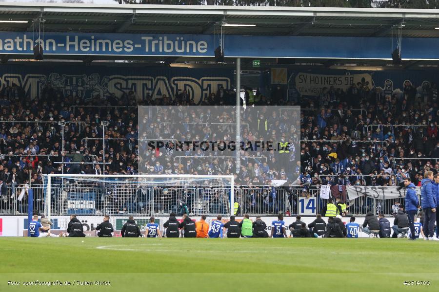 Fans, Team, Merck-Stadion am Böllenfalltor, Darmstadt, 20.11.2021, DFL, sport, action, Fussball, November 2021, Saison 2021/2022, 2. Bundesliga, FCSP, SVD, FC St. Pauli, SV Darmstadt 98 - Bild-ID: 2314760