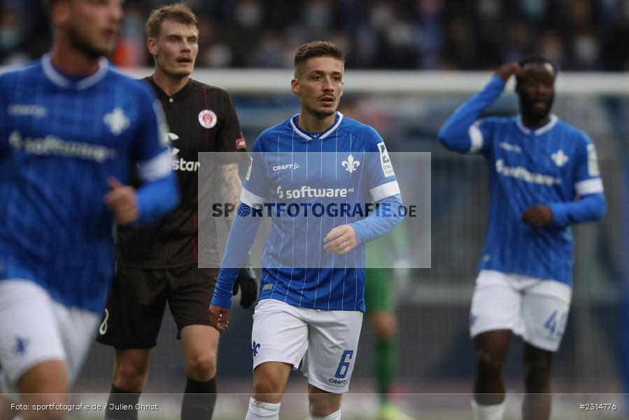 Marvin Mehlem, Merck-Stadion am Böllenfalltor, Darmstadt, 20.11.2021, DFL, sport, action, Fussball, November 2021, Saison 2021/2022, 2. Bundesliga, FCSP, SVD, FC St. Pauli, SV Darmstadt 98 - Bild-ID: 2314776