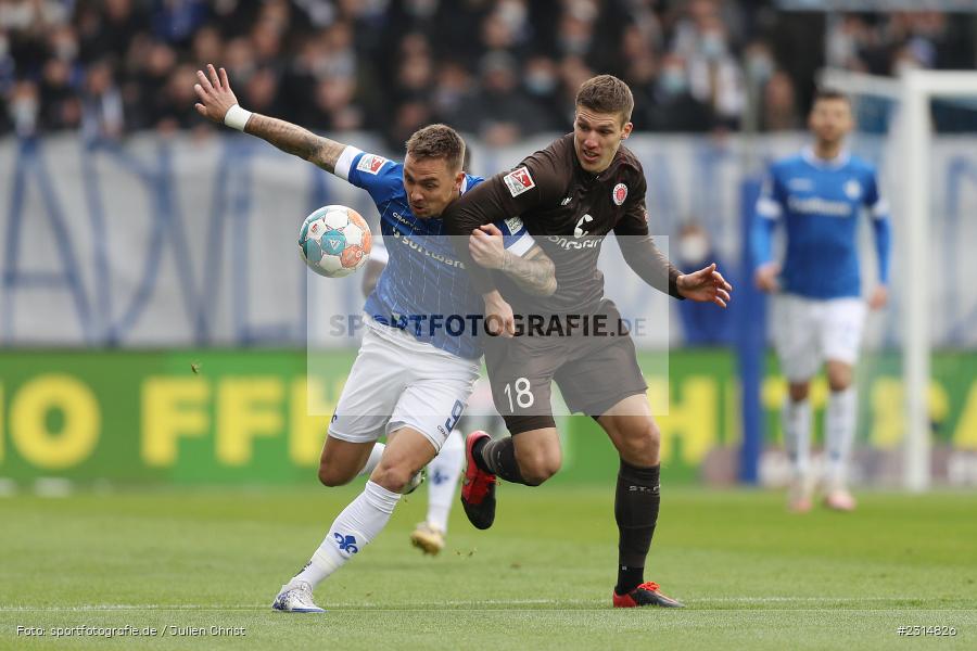 Phillip Tietz, Merck-Stadion am Böllenfalltor, Darmstadt, 20.11.2021, DFL, sport, action, Fussball, November 2021, Saison 2021/2022, 2. Bundesliga, FCSP, SVD, FC St. Pauli, SV Darmstadt 98 - Bild-ID: 2314826 Phillip Tietz, Merck-Stadion am Böllenfalltor, Darmstadt, 20.11.2021, DFL, sport, action, Fussball, November 2021, Saison 2021/2022, 2. Bundesliga, FCSP, SVD, FC St. Pauli, SV Darmstadt 98 - Bild-ID: 2314826