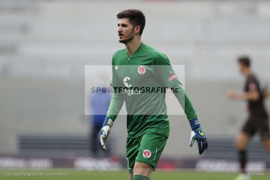 Nikola Vasilj, Merck-Stadion am Böllenfalltor, Darmstadt, 20.11.2021, DFL, sport, action, Fussball, November 2021, Saison 2021/2022, 2. Bundesliga, FCSP, SVD, FC St. Pauli, SV Darmstadt 98 - Bild-ID: 2314846