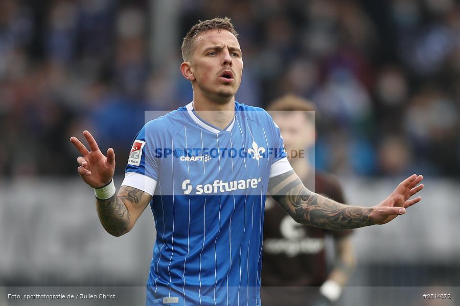 Phillip Tietz, Merck-Stadion am Böllenfalltor, Darmstadt, 20.11.2021, DFL, sport, action, Fussball, November 2021, Saison 2021/2022, 2. Bundesliga, FCSP, SVD, FC St. Pauli, SV Darmstadt 98 - Bild-ID: 2314872 Phillip Tietz, Merck-Stadion am Böllenfalltor, Darmstadt, 20.11.2021, DFL, sport, action, Fussball, November 2021, Saison 2021/2022, 2. Bundesliga, FCSP, SVD, FC St. Pauli, SV Darmstadt 98 - Bild-ID: 2314872