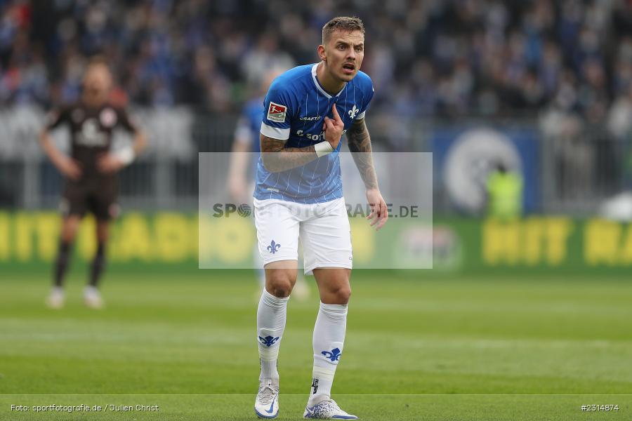 Phillip Tietz, Merck-Stadion am Böllenfalltor, Darmstadt, 20.11.2021, DFL, sport, action, Fussball, November 2021, Saison 2021/2022, 2. Bundesliga, FCSP, SVD, FC St. Pauli, SV Darmstadt 98 - Bild-ID: 2314874 Phillip Tietz, Merck-Stadion am Böllenfalltor, Darmstadt, 20.11.2021, DFL, sport, action, Fussball, November 2021, Saison 2021/2022, 2. Bundesliga, FCSP, SVD, FC St. Pauli, SV Darmstadt 98 - Bild-ID: 2314874