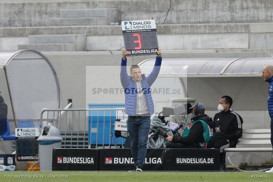 Nachspielzeit, Merck-Stadion am Böllenfalltor, Darmstadt, 20.11.2021, DFL, sport, action, Fussball, November 2021, Saison 2021/2022, 2. Bundesliga, FCSP, SVD, FC St. Pauli, SV Darmstadt 98 - Bild-ID: 2314923