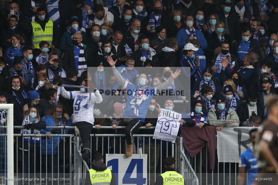Fans, Merck-Stadion am Böllenfalltor, Darmstadt, 20.11.2021, DFL, sport, action, Fussball, November 2021, Saison 2021/2022, 2. Bundesliga, FCSP, SVD, FC St. Pauli, SV Darmstadt 98 - Bild-ID: 2314935 Fans, Merck-Stadion am Böllenfalltor, Darmstadt, 20.11.2021, DFL, sport, action, Fussball, November 2021, Saison 2021/2022, 2. Bundesliga, FCSP, SVD, FC St. Pauli, SV Darmstadt 98 - Bild-ID: 2314935