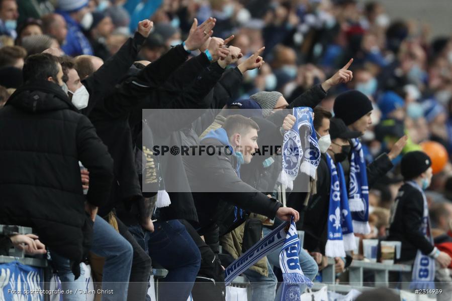 Fans, Merck-Stadion am Böllenfalltor, Darmstadt, 20.11.2021, DFL, sport, action, Fussball, November 2021, Saison 2021/2022, 2. Bundesliga, FCSP, SVD, FC St. Pauli, SV Darmstadt 98 - Bild-ID: 2314939 Fans, Merck-Stadion am Böllenfalltor, Darmstadt, 20.11.2021, DFL, sport, action, Fussball, November 2021, Saison 2021/2022, 2. Bundesliga, FCSP, SVD, FC St. Pauli, SV Darmstadt 98 - Bild-ID: 2314939