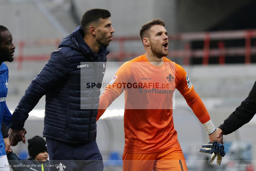 Marcel Schuhen, Merck-Stadion am Böllenfalltor, Darmstadt, 20.11.2021, DFL, sport, action, Fussball, November 2021, Saison 2021/2022, 2. Bundesliga, FCSP, SVD, FC St. Pauli, SV Darmstadt 98 - Bild-ID: 2314951