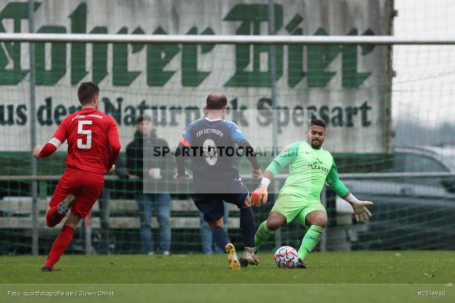 Tor, Lukas Weimer, Sportplatz, Seifriedsburg, 21.11.2021, BFV, sport, action, Fussball, November 2021, Saison 2021/2022, Bezirksliga Unterfranken West, BZL, TSV, FVGS, TSV Uettingen, FV Gemünden/Seifriedsburg - Bild-ID: 2314960 Tor, Lukas Weimer, Sportplatz, Seifriedsburg, 21.11.2021, BFV, sport, action, Fussball, November 2021, Saison 2021/2022, Bezirksliga Unterfranken West, BZL, TSV, FVGS, TSV Uettingen, FV Gemünden/Seifriedsburg - Bild-ID: 2314960