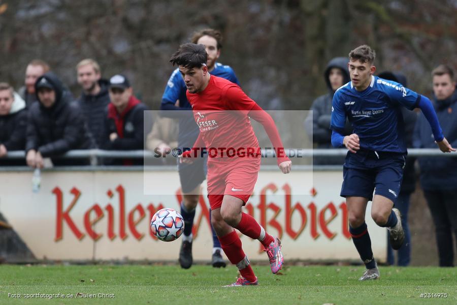 Leonard Mehana, Sportplatz, Seifriedsburg, 21.11.2021, BFV, sport, action, Fussball, November 2021, Saison 2021/2022, Bezirksliga Unterfranken West, BZL, TSV, FVGS, TSV Uettingen, FV Gemünden/Seifriedsburg - Bild-ID: 2314975 Leonard Mehana, Sportplatz, Seifriedsburg, 21.11.2021, BFV, sport, action, Fussball, November 2021, Saison 2021/2022, Bezirksliga Unterfranken West, BZL, TSV, FVGS, TSV Uettingen, FV Gemünden/Seifriedsburg - Bild-ID: 2314975