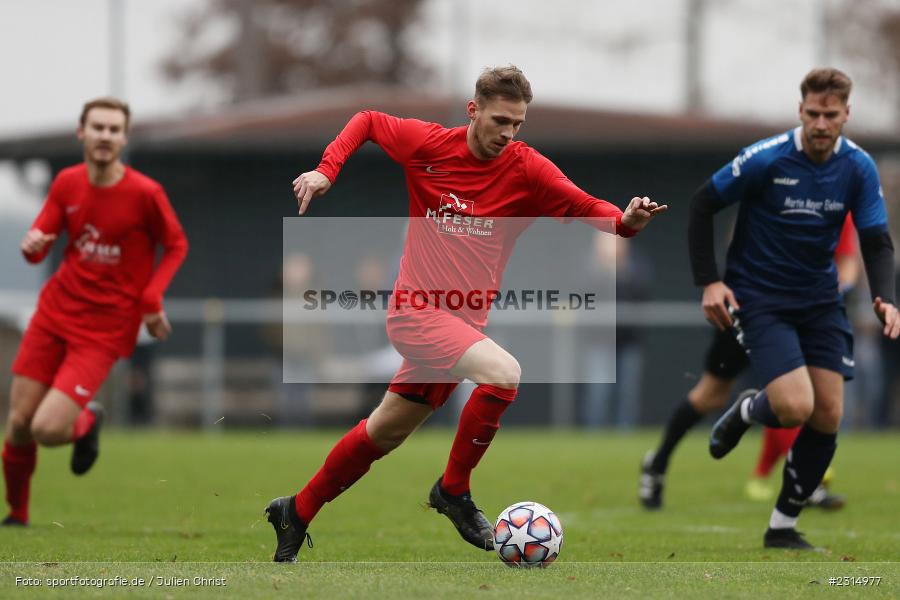 Jonas Schmitt, Sportplatz, Seifriedsburg, 21.11.2021, BFV, sport, action, Fussball, November 2021, Saison 2021/2022, Bezirksliga Unterfranken West, BZL, TSV, FVGS, TSV Uettingen, FV Gemünden/Seifriedsburg - Bild-ID: 2314977 Jonas Schmitt, Sportplatz, Seifriedsburg, 21.11.2021, BFV, sport, action, Fussball, November 2021, Saison 2021/2022, Bezirksliga Unterfranken West, BZL, TSV, FVGS, TSV Uettingen, FV Gemünden/Seifriedsburg - Bild-ID: 2314977