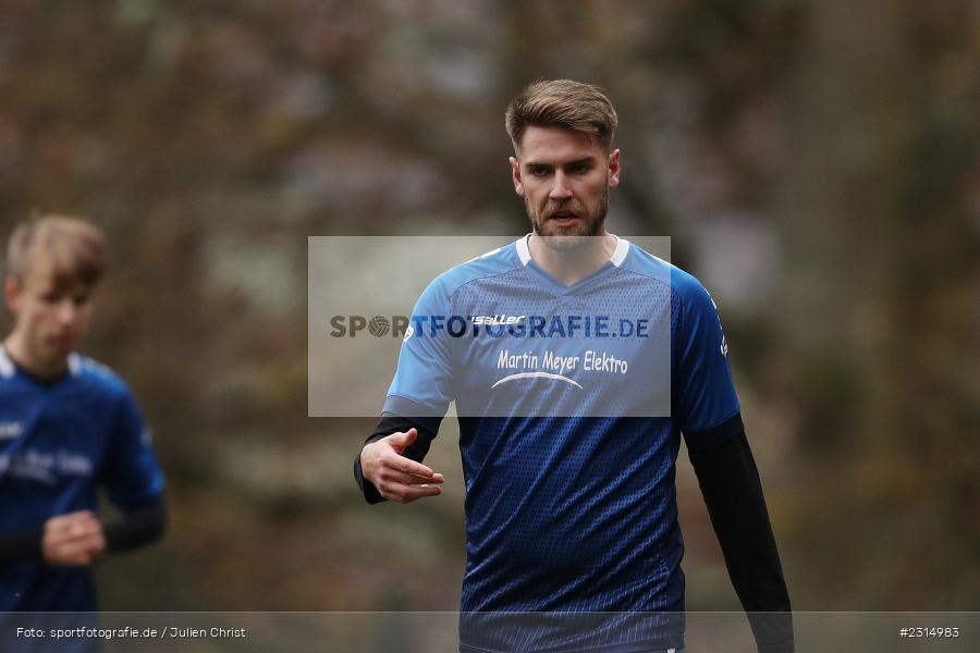 Kai Schlessmann, Sportplatz, Seifriedsburg, 21.11.2021, BFV, sport, action, Fussball, November 2021, Saison 2021/2022, Bezirksliga Unterfranken West, BZL, TSV, FVGS, TSV Uettingen, FV Gemünden/Seifriedsburg - Bild-ID: 2314983 Kai Schlessmann, Sportplatz, Seifriedsburg, 21.11.2021, BFV, sport, action, Fussball, November 2021, Saison 2021/2022, Bezirksliga Unterfranken West, BZL, TSV, FVGS, TSV Uettingen, FV Gemünden/Seifriedsburg - Bild-ID: 2314983