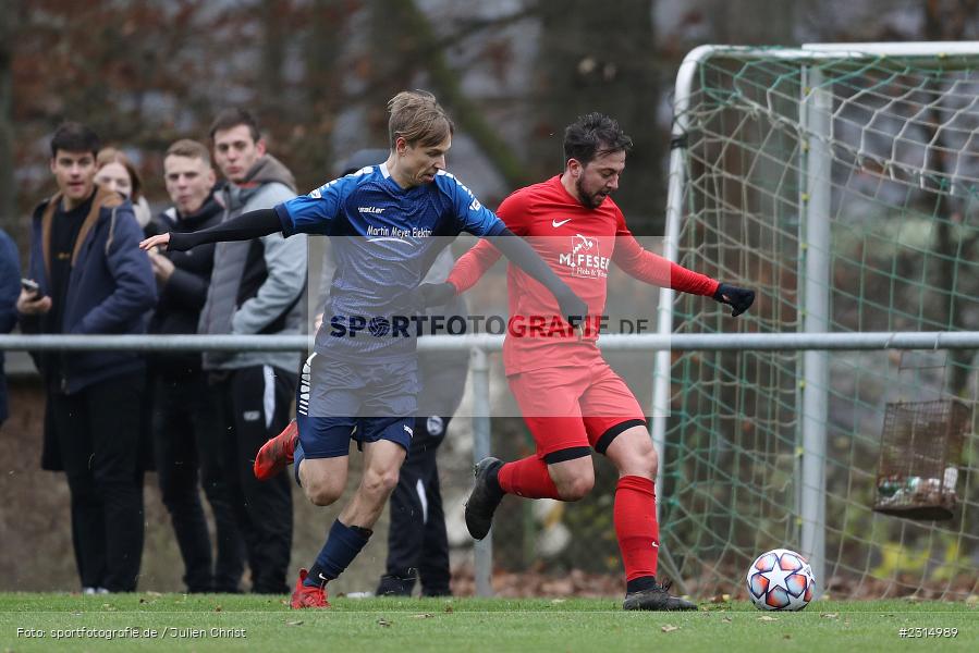Robert Erfurt, Sportplatz, Seifriedsburg, 21.11.2021, BFV, sport, action, Fussball, November 2021, Saison 2021/2022, Bezirksliga Unterfranken West, BZL, TSV, FVGS, TSV Uettingen, FV Gemünden/Seifriedsburg - Bild-ID: 2314989 Robert Erfurt, Sportplatz, Seifriedsburg, 21.11.2021, BFV, sport, action, Fussball, November 2021, Saison 2021/2022, Bezirksliga Unterfranken West, BZL, TSV, FVGS, TSV Uettingen, FV Gemünden/Seifriedsburg - Bild-ID: 2314989