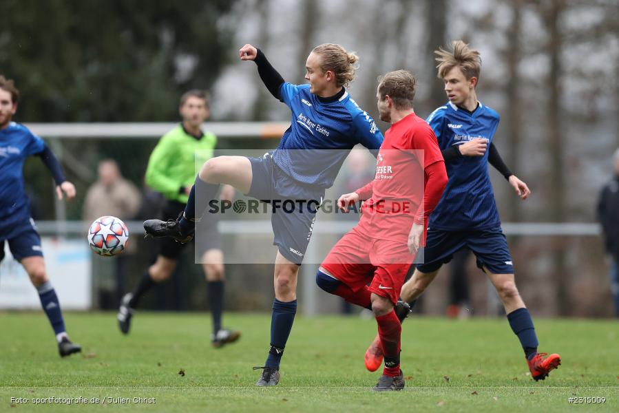 Philipp Mager, Sportplatz, Seifriedsburg, 21.11.2021, BFV, sport, action, Fussball, November 2021, Saison 2021/2022, Bezirksliga Unterfranken West, BZL, TSV, FVGS, TSV Uettingen, FV Gemünden/Seifriedsburg - Bild-ID: 2315009