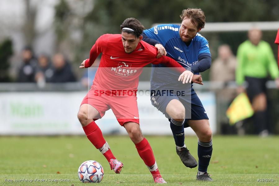 Leonard Mehana, Sportplatz, Seifriedsburg, 21.11.2021, BFV, sport, action, Fussball, November 2021, Saison 2021/2022, Bezirksliga Unterfranken West, BZL, TSV, FVGS, TSV Uettingen, FV Gemünden/Seifriedsburg - Bild-ID: 2315013 Leonard Mehana, Sportplatz, Seifriedsburg, 21.11.2021, BFV, sport, action, Fussball, November 2021, Saison 2021/2022, Bezirksliga Unterfranken West, BZL, TSV, FVGS, TSV Uettingen, FV Gemünden/Seifriedsburg - Bild-ID: 2315013