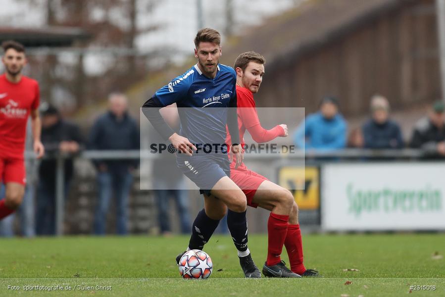 Kai Schlessmann, Sportplatz, Seifriedsburg, 21.11.2021, BFV, sport, action, Fussball, November 2021, Saison 2021/2022, Bezirksliga Unterfranken West, BZL, TSV, FVGS, TSV Uettingen, FV Gemünden/Seifriedsburg - Bild-ID: 2315018 Kai Schlessmann, Sportplatz, Seifriedsburg, 21.11.2021, BFV, sport, action, Fussball, November 2021, Saison 2021/2022, Bezirksliga Unterfranken West, BZL, TSV, FVGS, TSV Uettingen, FV Gemünden/Seifriedsburg - Bild-ID: 2315018