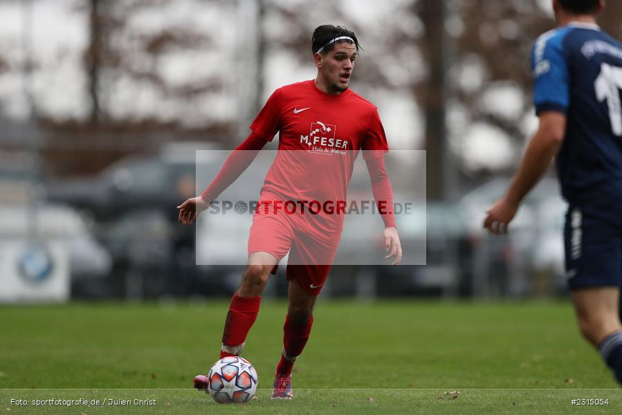 Leonard Mehana, Sportplatz, Seifriedsburg, 21.11.2021, BFV, sport, action, Fussball, November 2021, Saison 2021/2022, Bezirksliga Unterfranken West, BZL, TSV, FVGS, TSV Uettingen, FV Gemünden/Seifriedsburg - Bild-ID: 2315054 Leonard Mehana, Sportplatz, Seifriedsburg, 21.11.2021, BFV, sport, action, Fussball, November 2021, Saison 2021/2022, Bezirksliga Unterfranken West, BZL, TSV, FVGS, TSV Uettingen, FV Gemünden/Seifriedsburg - Bild-ID: 2315054