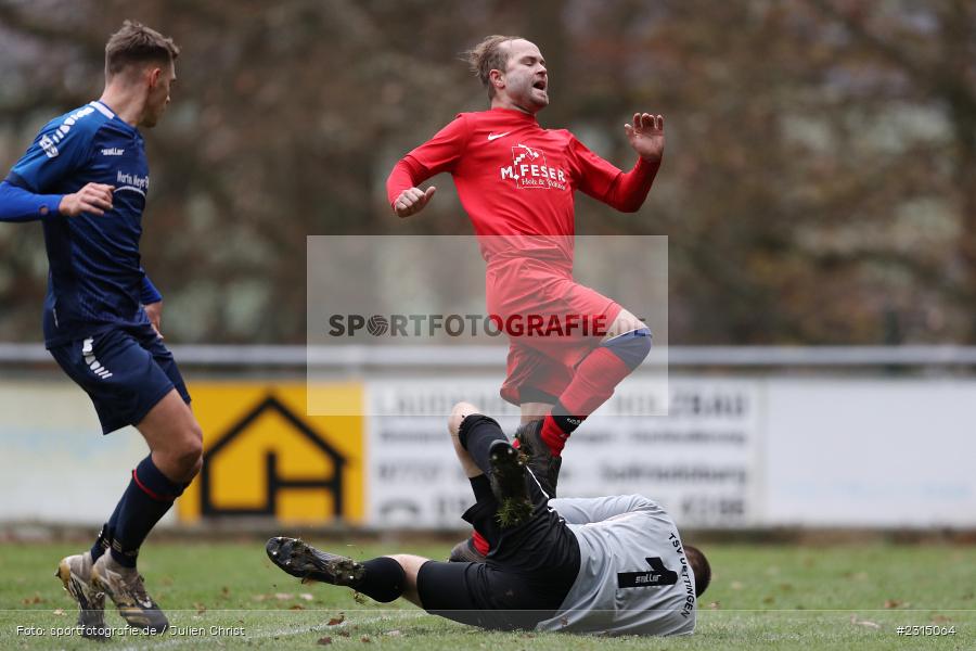 Jonas Fleischmann, Sportplatz, Seifriedsburg, 21.11.2021, BFV, sport, action, Fussball, November 2021, Saison 2021/2022, Bezirksliga Unterfranken West, BZL, TSV, FVGS, TSV Uettingen, FV Gemünden/Seifriedsburg - Bild-ID: 2315064 Jonas Fleischmann, Sportplatz, Seifriedsburg, 21.11.2021, BFV, sport, action, Fussball, November 2021, Saison 2021/2022, Bezirksliga Unterfranken West, BZL, TSV, FVGS, TSV Uettingen, FV Gemünden/Seifriedsburg - Bild-ID: 2315064