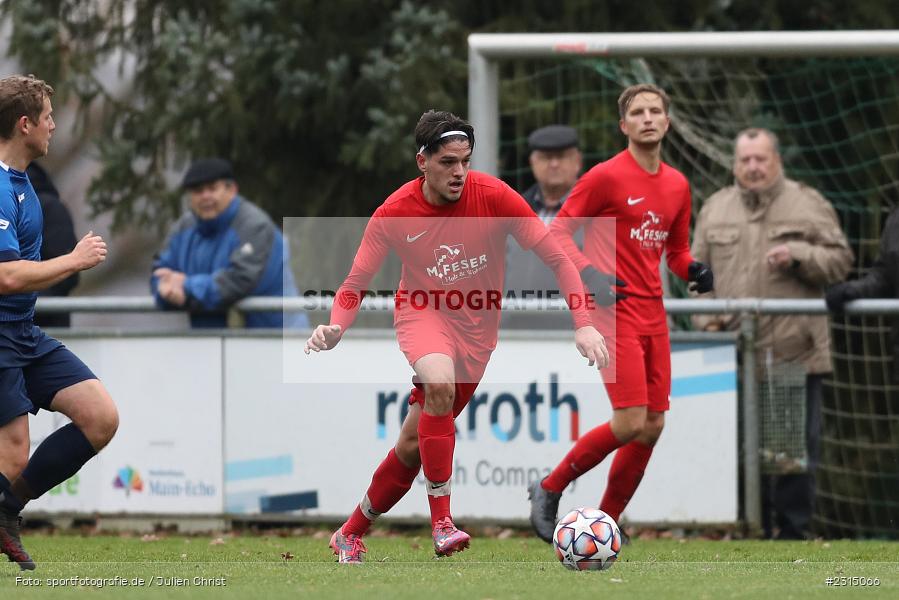Leonard Mehana, Sportplatz, Seifriedsburg, 21.11.2021, BFV, sport, action, Fussball, November 2021, Saison 2021/2022, Bezirksliga Unterfranken West, BZL, TSV, FVGS, TSV Uettingen, FV Gemünden/Seifriedsburg - Bild-ID: 2315066
