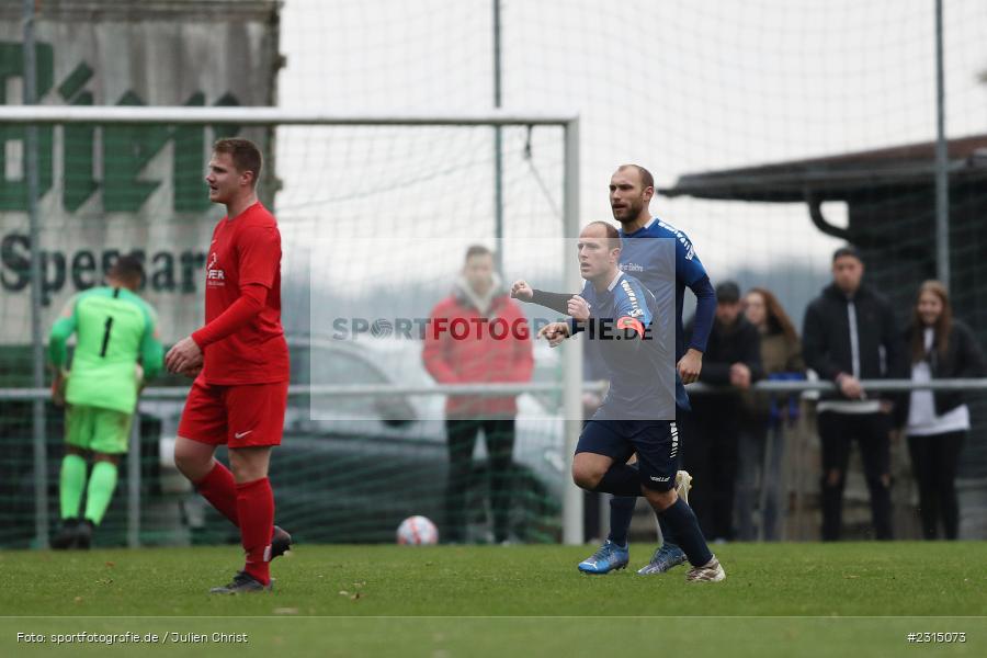 Lukas Weimer, Sportplatz, Seifriedsburg, 21.11.2021, BFV, sport, action, Fussball, November 2021, Saison 2021/2022, Bezirksliga Unterfranken West, BZL, TSV, FVGS, TSV Uettingen, FV Gemünden/Seifriedsburg - Bild-ID: 2315073