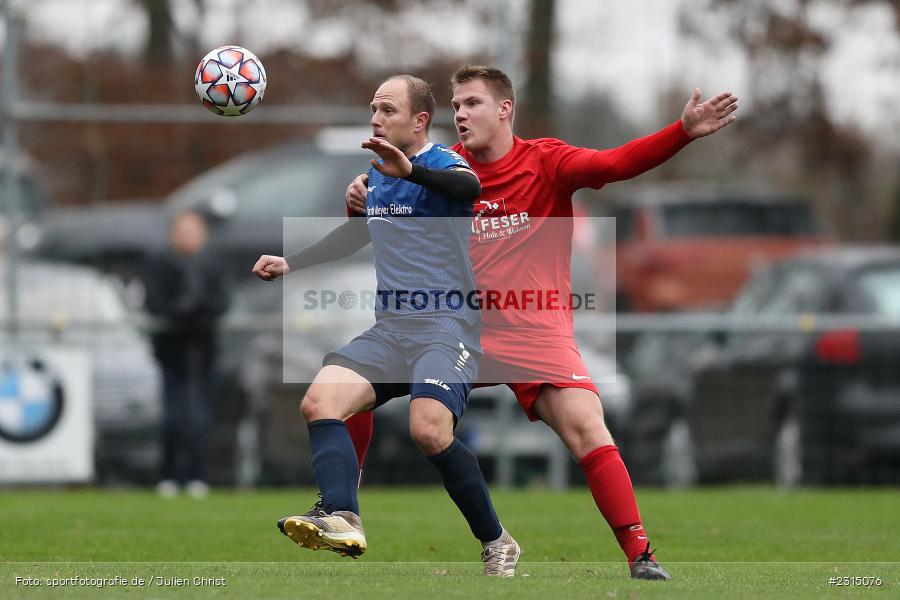 Lukas Weimer, Sportplatz, Seifriedsburg, 21.11.2021, BFV, sport, action, Fussball, November 2021, Saison 2021/2022, Bezirksliga Unterfranken West, BZL, TSV, FVGS, TSV Uettingen, FV Gemünden/Seifriedsburg - Bild-ID: 2315076 Lukas Weimer, Sportplatz, Seifriedsburg, 21.11.2021, BFV, sport, action, Fussball, November 2021, Saison 2021/2022, Bezirksliga Unterfranken West, BZL, TSV, FVGS, TSV Uettingen, FV Gemünden/Seifriedsburg - Bild-ID: 2315076
