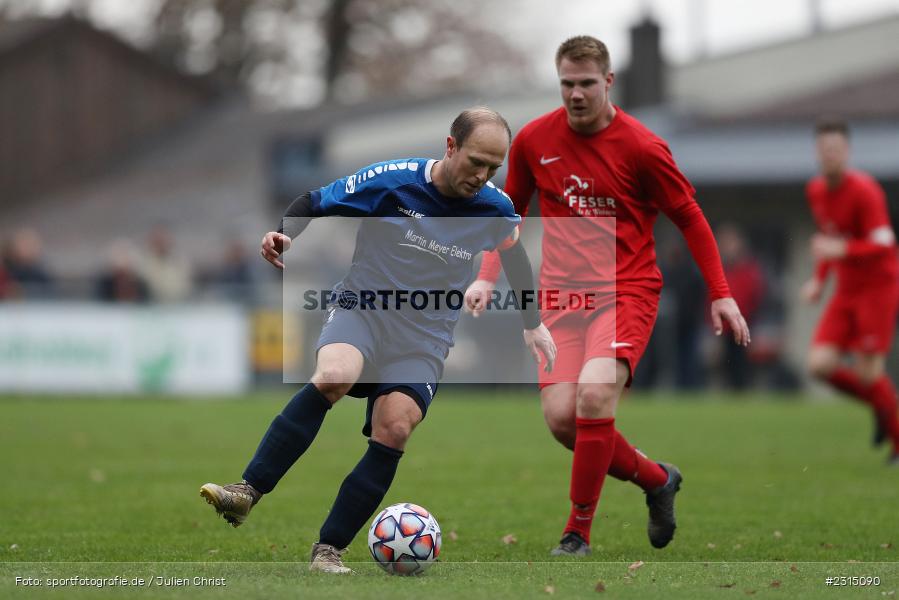 Lukas Weimer, Sportplatz, Seifriedsburg, 21.11.2021, BFV, sport, action, Fussball, November 2021, Saison 2021/2022, Bezirksliga Unterfranken West, BZL, TSV, FVGS, TSV Uettingen, FV Gemünden/Seifriedsburg - Bild-ID: 2315090 Lukas Weimer, Sportplatz, Seifriedsburg, 21.11.2021, BFV, sport, action, Fussball, November 2021, Saison 2021/2022, Bezirksliga Unterfranken West, BZL, TSV, FVGS, TSV Uettingen, FV Gemünden/Seifriedsburg - Bild-ID: 2315090