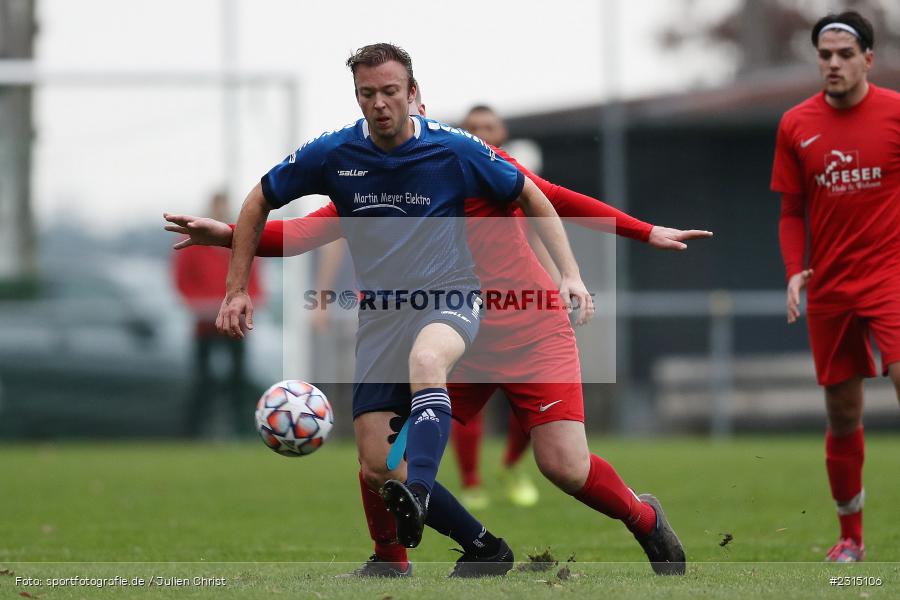 Jens Leibold, Sportplatz, Seifriedsburg, 21.11.2021, BFV, sport, action, Fussball, November 2021, Saison 2021/2022, Bezirksliga Unterfranken West, BZL, TSV, FVGS, TSV Uettingen, FV Gemünden/Seifriedsburg - Bild-ID: 2315106 Jens Leibold, Sportplatz, Seifriedsburg, 21.11.2021, BFV, sport, action, Fussball, November 2021, Saison 2021/2022, Bezirksliga Unterfranken West, BZL, TSV, FVGS, TSV Uettingen, FV Gemünden/Seifriedsburg - Bild-ID: 2315106