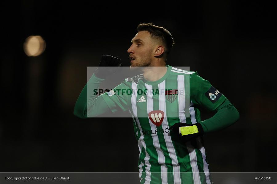 Freude, Torjubel, Amar Suljic, Willy-Sachs-Stadion, Schweinfurt, 23.11.2021, BFV, sport, action, Fussball, November 2021, Saison 2021/2022, 4. Liga, Regionalliga Bayern, SGF, FCS, SpVgg Greuther Fürth II, 1. FC Schweinfurt 05 - Bild-ID: 2315120 Freude, Torjubel, Amar Suljic, Willy-Sachs-Stadion, Schweinfurt, 23.11.2021, BFV, sport, action, Fussball, November 2021, Saison 2021/2022, 4. Liga, Regionalliga Bayern, SGF, FCS, SpVgg Greuther Fürth II, 1. FC Schweinfurt 05 - Bild-ID: 2315120