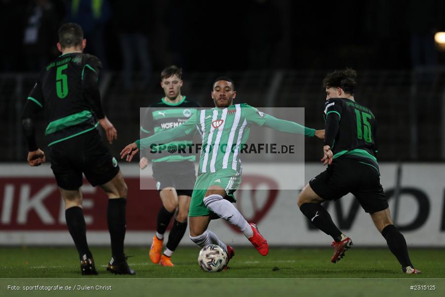 Malik Mc Lemore, Willy-Sachs-Stadion, Schweinfurt, 23.11.2021, BFV, sport, action, Fussball, November 2021, Saison 2021/2022, 4. Liga, Regionalliga Bayern, SGF, FCS, SpVgg Greuther Fürth II, 1. FC Schweinfurt 05 - Bild-ID: 2315125 Malik Mc Lemore, Willy-Sachs-Stadion, Schweinfurt, 23.11.2021, BFV, sport, action, Fussball, November 2021, Saison 2021/2022, 4. Liga, Regionalliga Bayern, SGF, FCS, SpVgg Greuther Fürth II, 1. FC Schweinfurt 05 - Bild-ID: 2315125