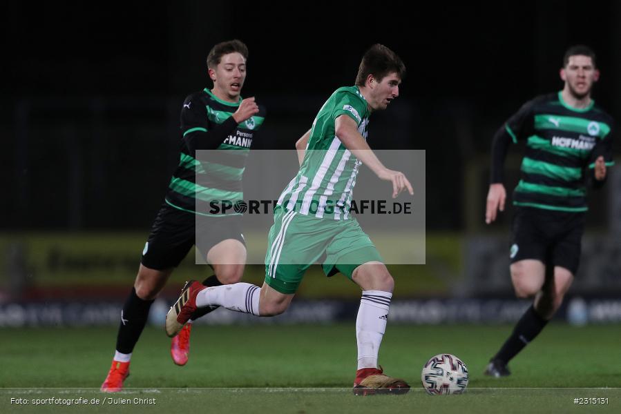 Kevin Fery, Willy-Sachs-Stadion, Schweinfurt, 23.11.2021, BFV, sport, action, Fussball, November 2021, Saison 2021/2022, 4. Liga, Regionalliga Bayern, SGF, FCS, SpVgg Greuther Fürth II, 1. FC Schweinfurt 05 - Bild-ID: 2315131