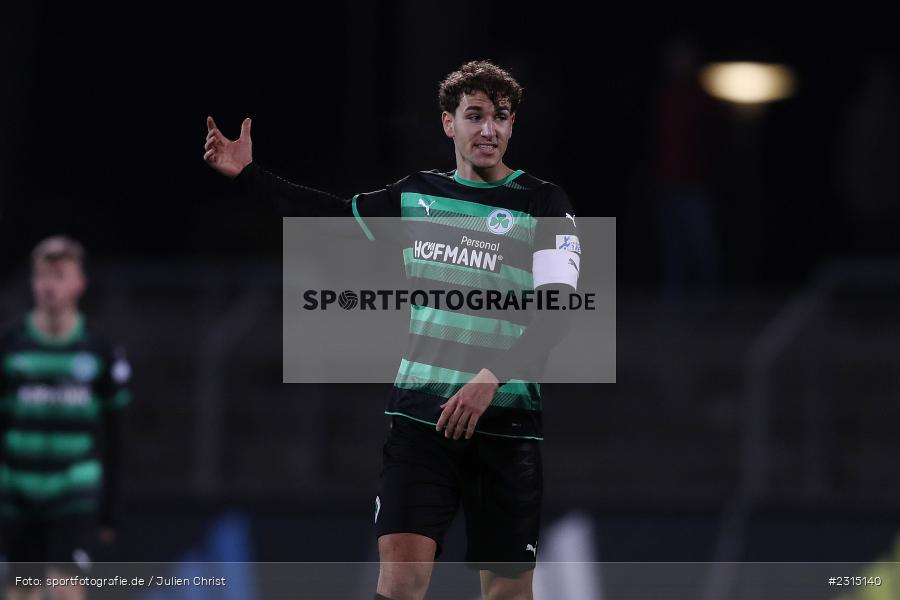 Lukas Ahrend, Willy-Sachs-Stadion, Schweinfurt, 23.11.2021, BFV, sport, action, Fussball, November 2021, Saison 2021/2022, 4. Liga, Regionalliga Bayern, SGF, FCS, SpVgg Greuther Fürth II, 1. FC Schweinfurt 05 - Bild-ID: 2315140 Lukas Ahrend, Willy-Sachs-Stadion, Schweinfurt, 23.11.2021, BFV, sport, action, Fussball, November 2021, Saison 2021/2022, 4. Liga, Regionalliga Bayern, SGF, FCS, SpVgg Greuther Fürth II, 1. FC Schweinfurt 05 - Bild-ID: 2315140