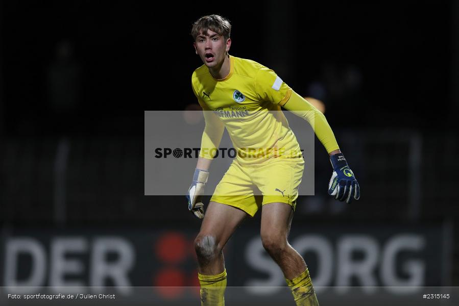 Lasse Schulz, Willy-Sachs-Stadion, Schweinfurt, 23.11.2021, BFV, sport, action, Fussball, November 2021, Saison 2021/2022, 4. Liga, Regionalliga Bayern, SGF, FCS, SpVgg Greuther Fürth II, 1. FC Schweinfurt 05 - Bild-ID: 2315145 Lasse Schulz, Willy-Sachs-Stadion, Schweinfurt, 23.11.2021, BFV, sport, action, Fussball, November 2021, Saison 2021/2022, 4. Liga, Regionalliga Bayern, SGF, FCS, SpVgg Greuther Fürth II, 1. FC Schweinfurt 05 - Bild-ID: 2315145