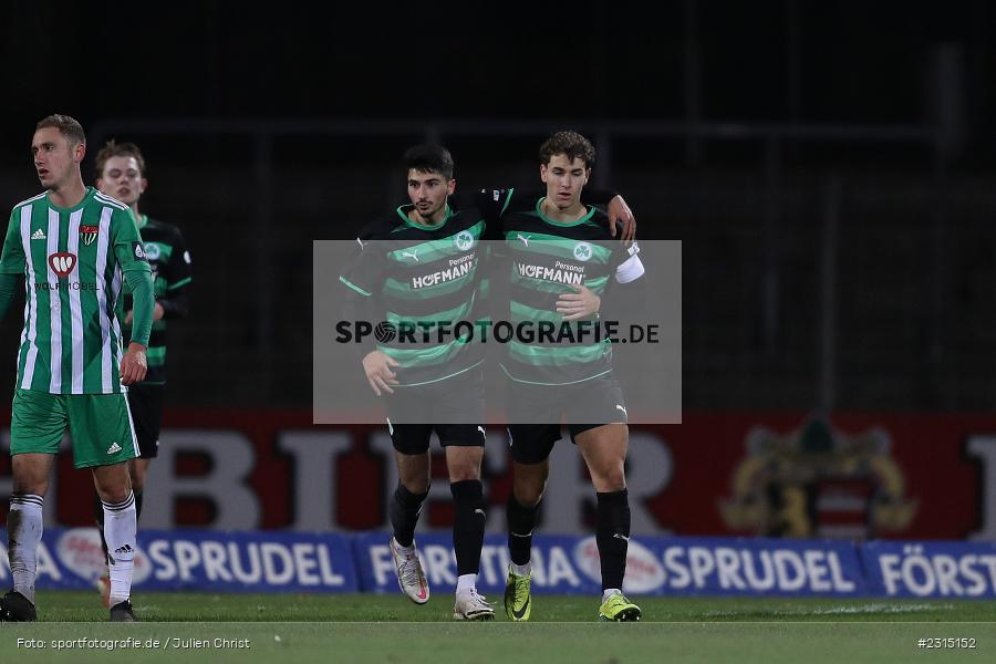 Torjubel, Lukas Ahrend, Willy-Sachs-Stadion, Schweinfurt, 23.11.2021, BFV, sport, action, Fussball, November 2021, Saison 2021/2022, 4. Liga, Regionalliga Bayern, SGF, FCS, SpVgg Greuther Fürth II, 1. FC Schweinfurt 05 - Bild-ID: 2315152 Torjubel, Lukas Ahrend, Willy-Sachs-Stadion, Schweinfurt, 23.11.2021, BFV, sport, action, Fussball, November 2021, Saison 2021/2022, 4. Liga, Regionalliga Bayern, SGF, FCS, SpVgg Greuther Fürth II, 1. FC Schweinfurt 05 - Bild-ID: 2315152
