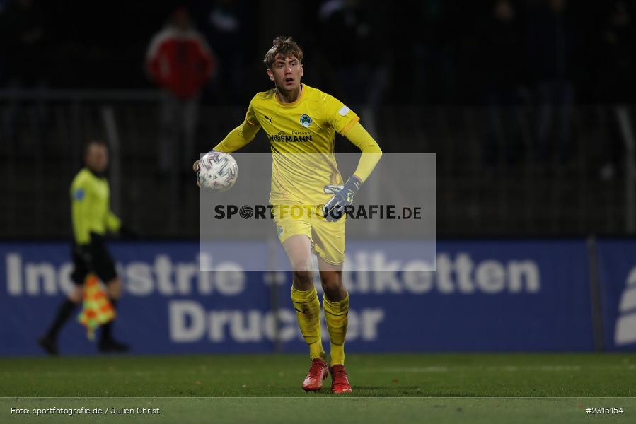 Lasse Schulz, Willy-Sachs-Stadion, Schweinfurt, 23.11.2021, BFV, sport, action, Fussball, November 2021, Saison 2021/2022, 4. Liga, Regionalliga Bayern, SGF, FCS, SpVgg Greuther Fürth II, 1. FC Schweinfurt 05 - Bild-ID: 2315154 Lasse Schulz, Willy-Sachs-Stadion, Schweinfurt, 23.11.2021, BFV, sport, action, Fussball, November 2021, Saison 2021/2022, 4. Liga, Regionalliga Bayern, SGF, FCS, SpVgg Greuther Fürth II, 1. FC Schweinfurt 05 - Bild-ID: 2315154
